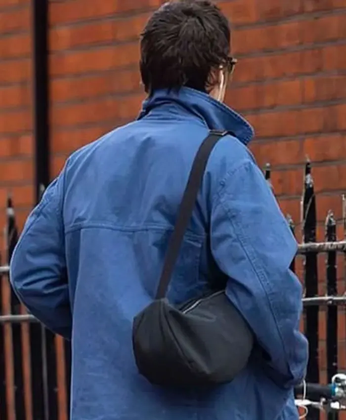Harry Styles London Blue Cotton Jacket Back