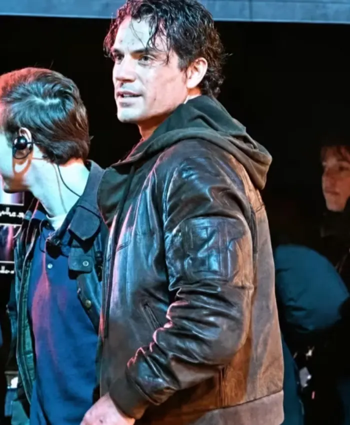 Highlander Henry Cavill Leather Jacket For Sale