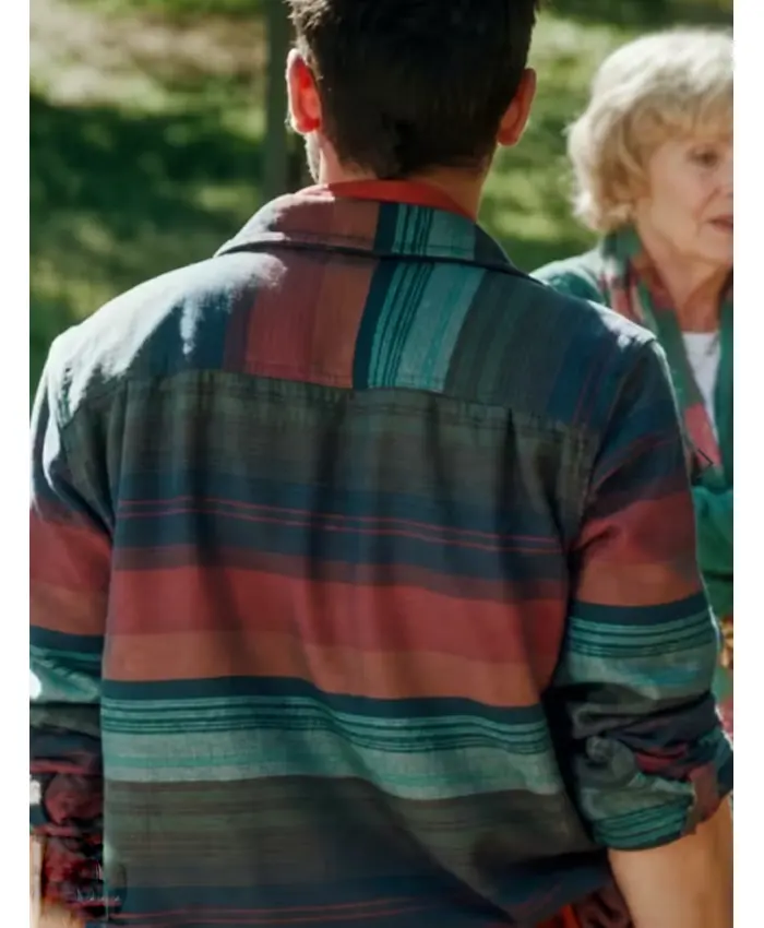 I’ll Be Seeing You Tyler Hynes Striped Jacket Back