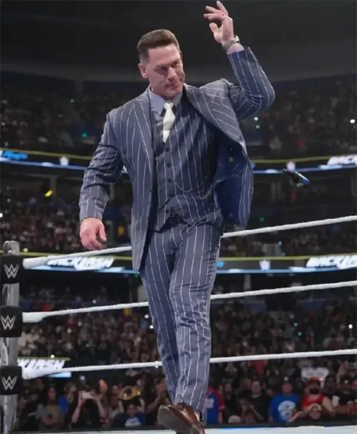 John Cena WWE Backlash 2026 Suit