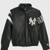 Jordan Clarkson NY Yankees Vintage Jacket Front
