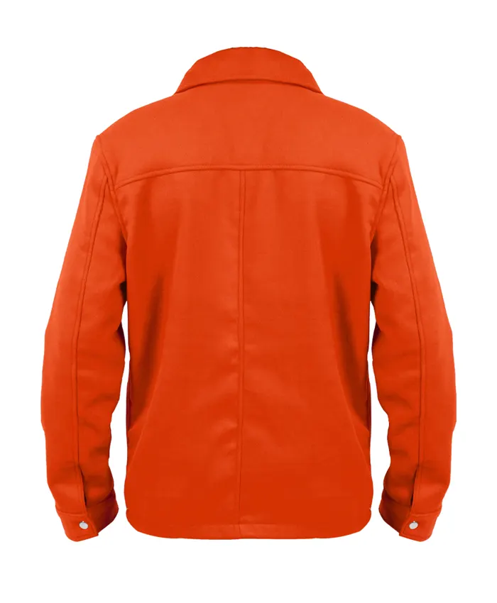 Julien Emily in Paris Orange Jacket