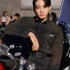 Jung Kook X Calvin Klein Black Denim Jacket