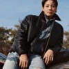 Jung Kook X Calvin Klein Leather Jacket