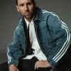 Kith x Messi x Adidas Football Denim Jacket