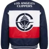 LA Clippers Twill Blue Bomber Jacket For Sale