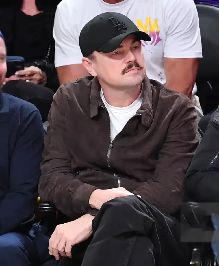 Lakers VS Thunder Game 4 Leonardo DiCaprio Jacket For Sale