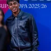 Lamine Yamal x Dior Navy Blue Zip-up Jacket