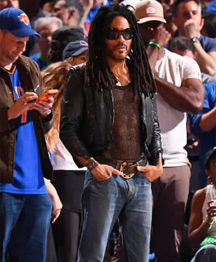 Lenny Kravitz Cleveland Cavaliers v New York Knicks Jacket