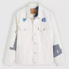 Levi’s Type III White Denim Trucker Jacket