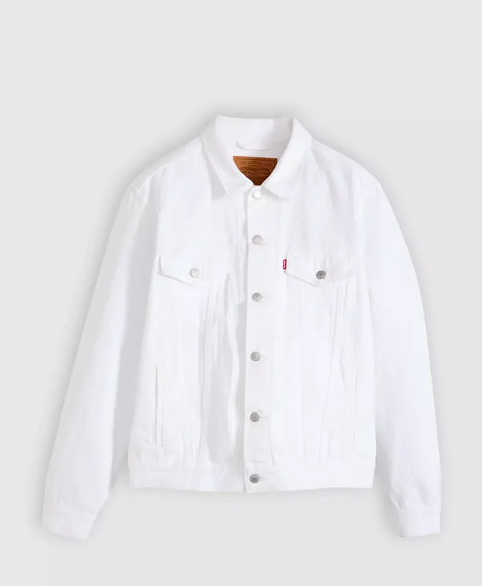 Levi’s White Denim Trucker Jacket