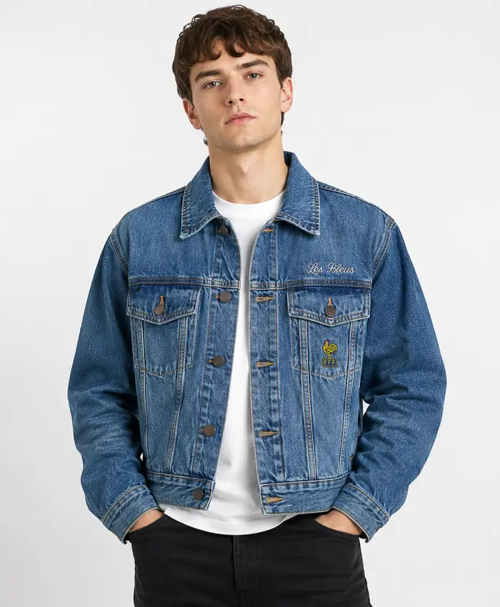 Get Levi’s X France World Cup Blue Jacket
