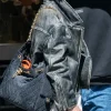 Lily Collins London 2026 Leather Jacket Side