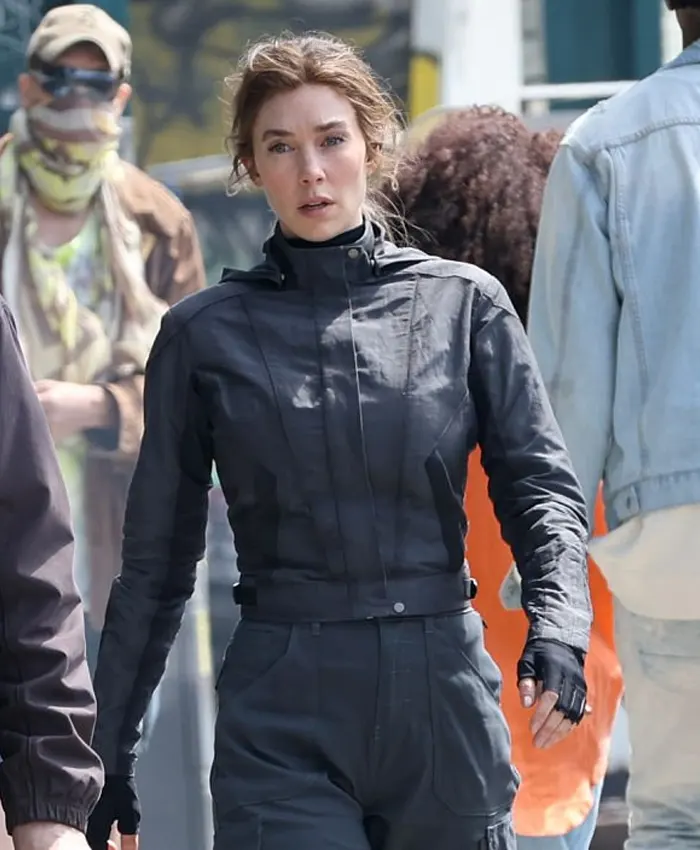 Liminal Vanessa Kirby Blue Jacket