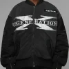 Loiter X WWE DX Generation Black Bomber Jacket