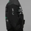 Loiter X WWE DX Generation Black Bomber Jacket Side