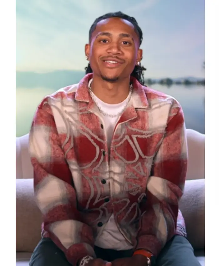 Love Island Beyond The Villa S02 Taylor Williams Web Plaid Jacket