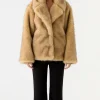 Love Is­land Be­yond the Vil­la S03 Kaylor Martin Fur Coat For Sale