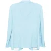 Luke Bryan American Idol S24 Light Blue Sequin Blazer Back