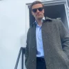 Lynley S01 Leo Suter Grey Coat
