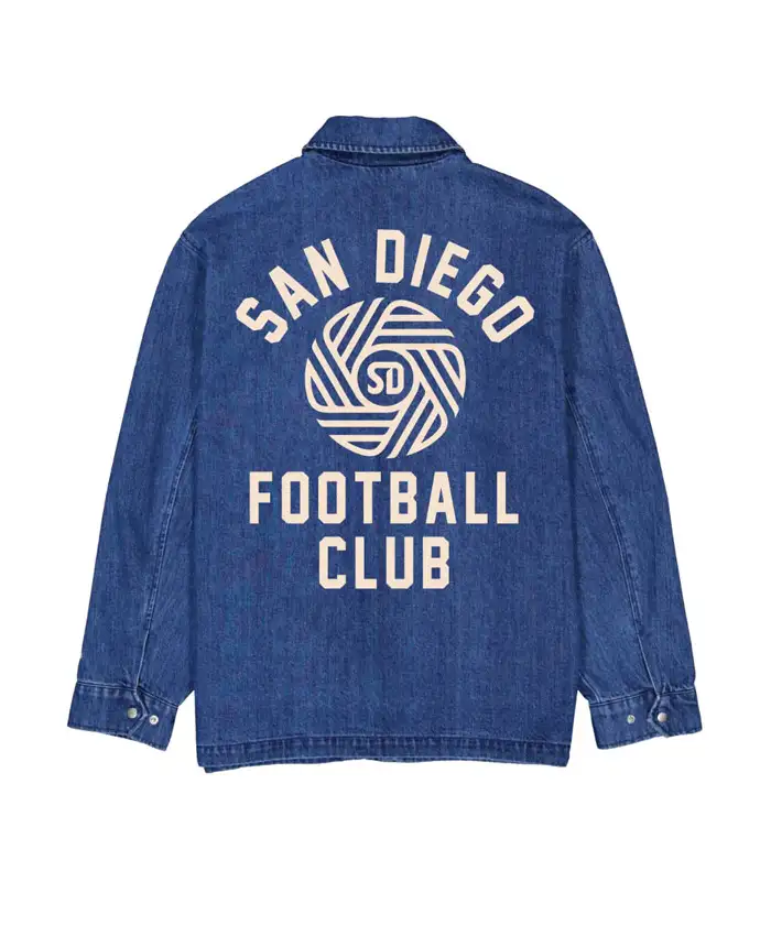 MLS San Diego Flow Denim Coach Jacket