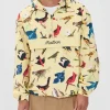 Malbon Bird Hooded Jacket Front
