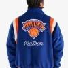 Malbon x Knicks The Garden Varsity Jacket For Sale