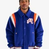 Malbon x Knicks The Garden Varsity Jacket Front