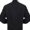 Manchester United Pre Match 2026 Adidas Chinese New Year Black Suede Jacket Back