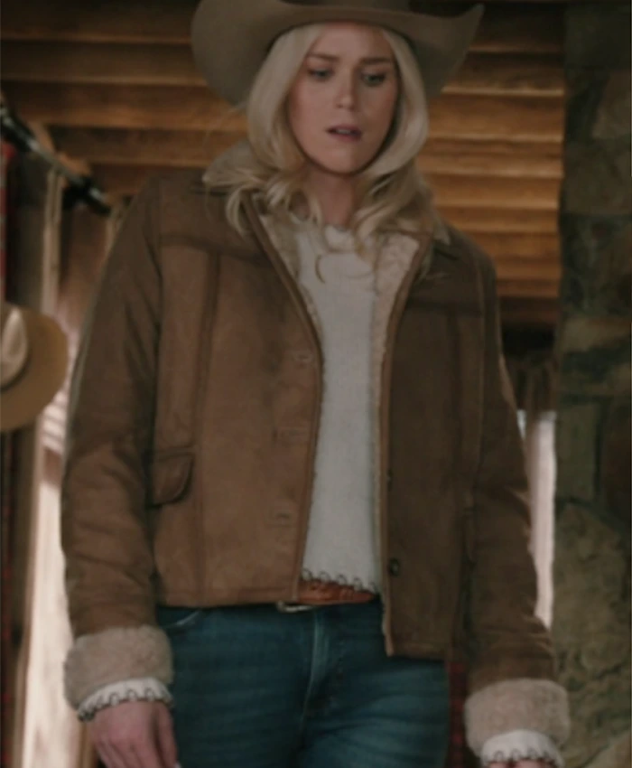 Marshals S01 Dolly Cognac Suede Moto Jacket