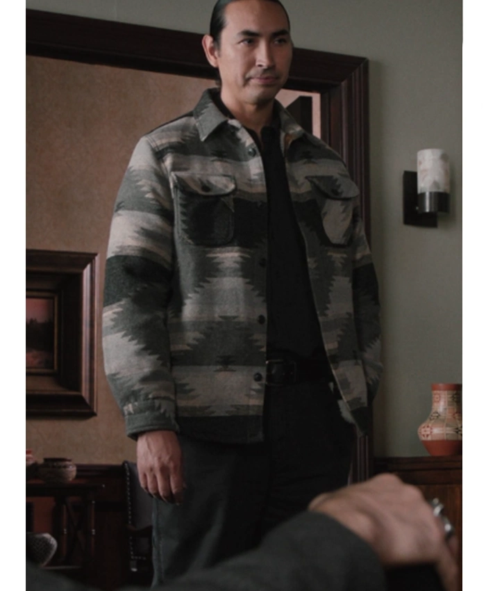 Miles Kittle cotton jacquard jacket from Marshals