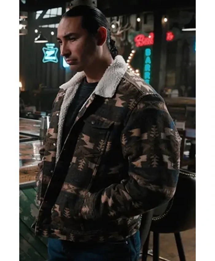 Marshals S01 Tatanka Means Fleece Collar Jacket For Sale