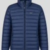 Men’s Down Puffer Jacket Blue