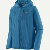 Men's Houdini Blue Hooded Jacket