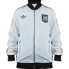 Men’s LAFC Adidas Originals Tan Anthem Full-Zip Jacket Front