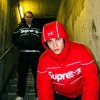 Mertra x Supreme Red Puffer Jacket