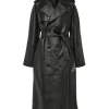 Meryl Streep The Devil Wears Prada 2 Leather Trench Coat Front