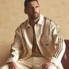 Messi Adidas Cream Track Jacket For Sale