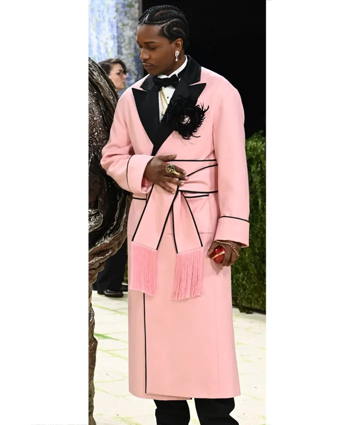 Met Gala 2026 ASAP Rocky Pink Coat For Sale