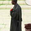 Met Gala 2026 Damson Idris Leather Coat Back