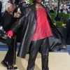 Met Gala 2026 Damson Idris Leather Coat Front