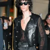 Met Gala 2026 Sombr Leather Jacket Front