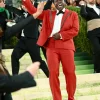 Met Gala Joshua Henry 2026 Red Suit