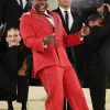 Met Gala Joshua Henry 2026 Red Suit Front