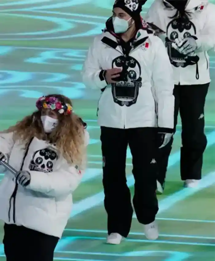 Mexico Winter Olympics Team Hooded Jacket For Sale