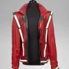Michael Jackson Bad Tour Thriller Red Leather Jacket For Sale