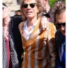 Mick Jagger New Album Launch Striped Blazer Front