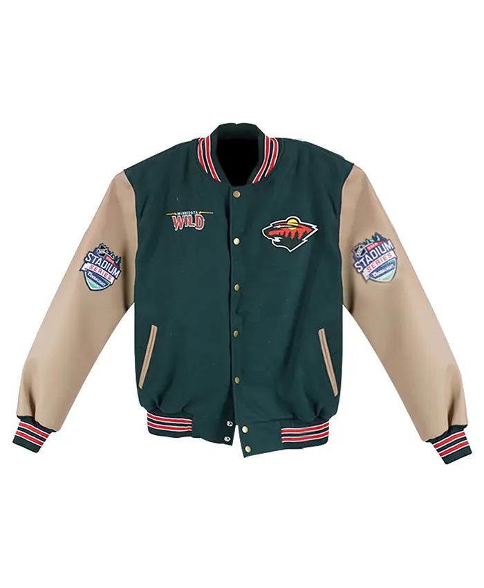Minnesota Wild Classic Varsity Jacket