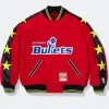 Mitchell & Ness x Supreme Bullets Red Jacket