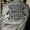 Motorvalley Ahmed Silver Bomber Jacket Back